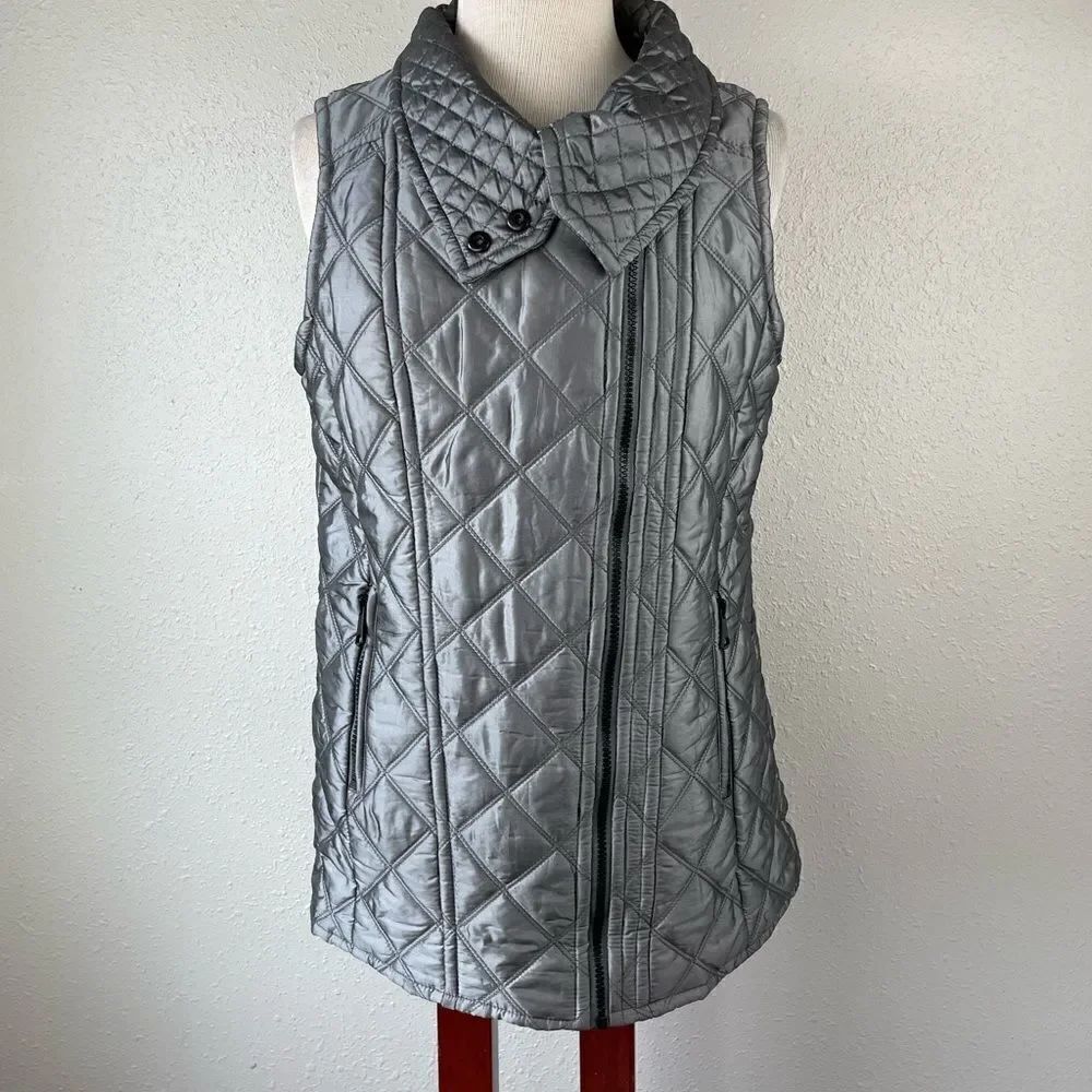 Marc New York Sleeveless Quilted Puffer Vest Size S EUC